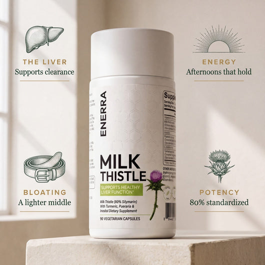 Enerra Milk Thistle Liver Detox - 80% Silymarin Formula 742832615094 MC-1 Milk Thistle Liver Detox - 80% Silymarin Formula