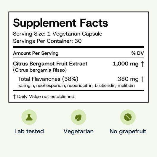 Enerra Citrus Bergamot Capsules Citrus Bergamot Capsules