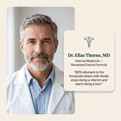 Milk Thistle Liver Detox - 80% Silymarin Formula